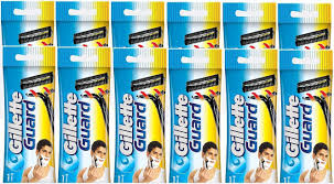 Gillette Guard Shaving Razor (Pack of 12) : Amazon.in: Health & Personal  Care