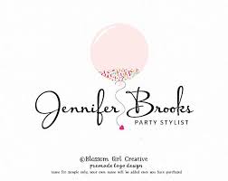 Balloon Logo Party Logo Event Planner Logo Wedding Planner Logo Premade Logo Photography Logo Pre Made Logo Brandi Event Planner Logo Planner Logo Balloon Logo