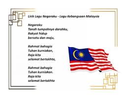 Negaraku tanah tumpahnya darahku, rakyat hidup bersatu dan maju, rahmat bahagia tuhan kurniakan, raja kita selamat bertakhta kami merdeka dengan perjuangan darah bukan kayak malaysia. Sejarah Tahun 5 Lagu Kebangsaan History Quizizz