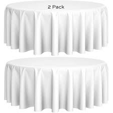 Standard tablecloth sizes range from 70 inch. Home Furniture Diy 90 Wamsutta Classic Round Tablecloth Size Grey Kitchen Linen Textiles
