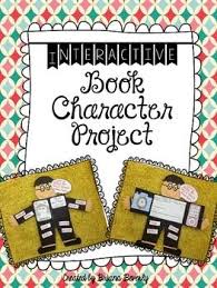 Interactive Foldable Character Project Book Report Book Report Book Report Projects Reading Projects