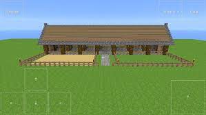 Tired of leaving your horses in the rain, give them a nice place to call home with this easy to build horse stable. Minecraft 7 Stall Stables Minecraft Haus Minecraft Gebaude Minecraft Farmen