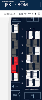 Delta One Seating Question Flyertalk Forums