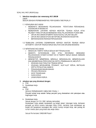 1 Soal Ak3 Umum