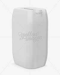 40l Plastic Jerrycan Mockup Halfside View In Jerrycan Mockups On Yellow Images Object Mockups Jerry Can Mockup Creative Words