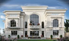 Villa Uae3 Stone House Plans Classic House Exterior Classic House Design