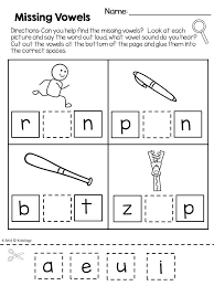 Missing Vowel Worksheets Medial Vowel Sound Identification In Cvc Words Vowel Worksheets Middle Sounds Worksheet Short Vowel Worksheets