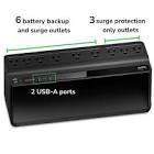 850VA UPS Battery Backup & Surge Protector, APC UPS Back-UPS Pro (BX850M) APC