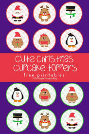 Heart crayon valentines (with printable). Cute Christmas Cupcake Toppers Free Printables Christmas Cupcake Toppers Cupcake Toppers Free Christmas Cupcakes