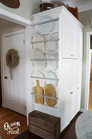 diy plate rack: the best way to stack