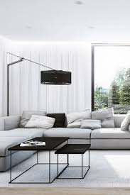 Modern Monochromatic Living Room Interieur Woonkamer Huis Interieur Interieur