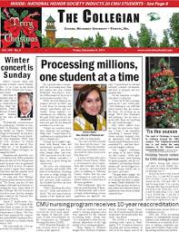 The Collegian, Vol. 140, No. 6 by Central Methodist University