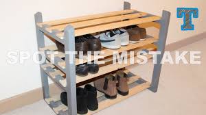 Shoes are one of the best accessories to transform any outfit. Diy Knock Down Shoe Rack Home Organization Youtube
