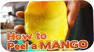 I give a simple tip to manage these golden gems. Life Hack Fastest Way To Peel A Mango Youtube