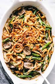 Green Bean Casserole Is A Classic Savory Side Dish That Is Favored By All Filled Wi Best Green Bean Casserole Greenbean Casserole Recipe Green Bean Casserole