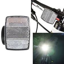 Handlebar Mount Safe Reflector Bicycle Bike Front Rear Warning Red White New Walmart Com In 2020 Bicycle Bike Bike Lights Bike Accessories