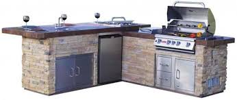 The hawthorne is a prefab outdoor kitchen kit that offers grilling, storage, refrigeration, and plenty of counter space. 20 Fancy Modular Outdoor Kitchen Designs Home Design Lover
