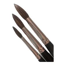 Camel hair brushes are used for dusting and cleaning embedding center, balances, and sensitive instruments. M Grumbacher 4020 Camel Hair Brush 3 Pcs Set Shopee Philippines