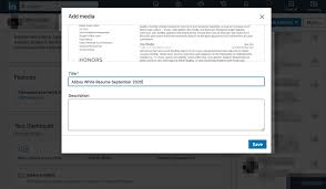 All sections including projects, accomplishments are included. How To Upload Your Resume To Your Linkedin Profile