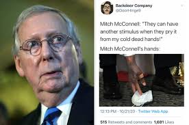 Blood thinners could accentuate that. Mitch Mcconnell S Hands Funniest Tweet Reactions