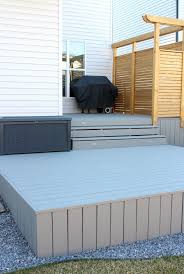 Apr 30, 2021 · best black paint colors benjamin moore onyx lrv 2.9. Backyard Deck Makeover With Gray Stain Satori Design For Living