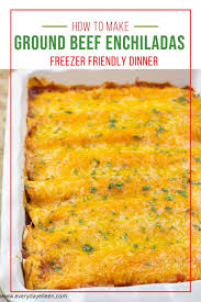 Ground Beef Enchilada Casserole In 2020 Easy Cooking Recipes Enchilada Ingredients Quick Casserole Recipes