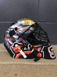Corey crawford 'unfit to play' as blackhawks announce playoff roster, begin training camp. Ccm Hockey Reveals Corey Crawford S New Goalie Mask Second City Hockey