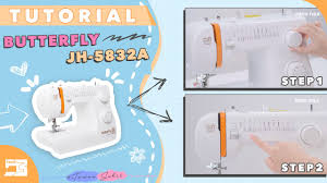 Kategori mesin jahit termurah 2021. Tutorial Mesin Jahit Butterfly Jh5832a Portable Multifungsi English Sub Youtube