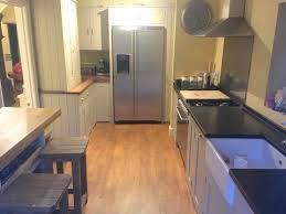 March wholesale prefabricated solid wood kitchen islands kitchen worktop. Painted Plain English Kitchen With Island The Used Kitchen Company