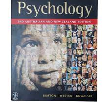 Psychology, 3rd Australian and New Zealand Edition. Lorelle J. Burton, Drew  Westen, Robin M. Kowalski(s)