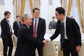 He was the prime minister of russia from 1999 to 2000, then president of russia from march 2000 to may 2008. Vladimir Putin Meets Eton School Pupils In Kremlin Who Make A Sneaky Dig At His Height World News Mirror Online