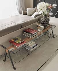 Fratello Low Tempered Glass Double Top Table Designed By Enzo Mari For Driade Coffee Table Table Design Table