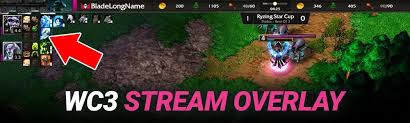 Twitch overlay generator for gamers featuring a scoreboard and a cool frame. Quick Guide Warcraft 3 Twitch Stream Overlay How To Use It