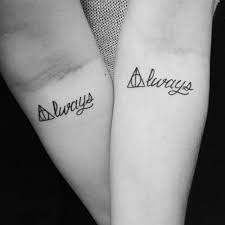 Youdaaaaone Matching Harry Potter Tattoos Harry Tattoos Always Tattoo