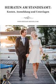 Trauzeugen sind heute übrigens nicht mehr zwingend vorgeschrieben. Was Braucht Man Zum Heiraten Unterlagen Kosten Standesamt In 2020 Heiraten Standesamtliche Trauung Standesamt