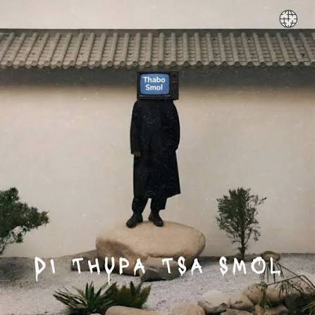 Album artwork for Di Thupa Tsa Smol by Thabo Smol, featuring artistic typography and visual elements representing the project's blend of contemporary and traditional South African musical motifs.
