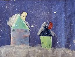 Loving our messy winter themed projects these days ❤️