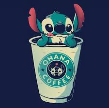Drink A Coffee Cute Stitch Cute Disney Pictures Cartoon Wallpaper Iphone