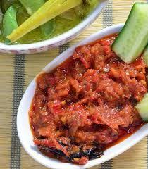 Bahan a asam jawa [sebesar telur auam (direndam cawan air suam, buang biji) 10 cili padi kampung 1 biji tomato 1 inci. Resepi Sambal Belacan Cili Hijau Famousresipi Farbuck Com