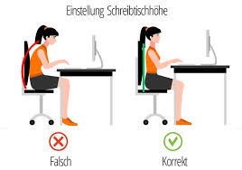 Schreibtischhohe Das Sollten Sie Beachten