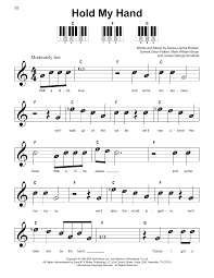 Hold My Hand Noten Hootie The Blowfish Klavier Sehr Leicht Super Easy hold my hand noten hootie the blowfish klavier sehr leicht super easy