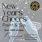 NEW YEAR’S CHEERS PAINT & SIP AT LOG OFF event image