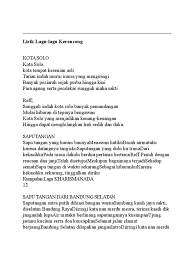 D gm d gm apa jadinya hati yang terbagi bm e a diseparuh perjalananku d gm bm rusaklah sudah cinta putih ini bb g a keinginan tiada sejalan dengan. Lirik Lagu Keroncong
