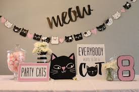 Cat Themed Party Decorations Cat Party Decorations Cat Themed Parties Cat Themed Birthday Party