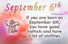 September 6 Famous Birthdays Sunsigns Org