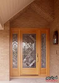 ابواب منازل اشكال ابواب خشب داخلية وخارجية للشقق قصر الديكور Photo Decor Clay Houses Outdoor Decor