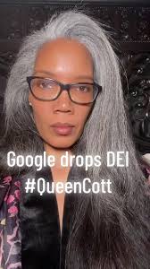 Google joins the clown show and drops DEI. #queenswearrobes #queencott...