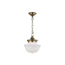 Shop Hudson Valley Lighting Dutchess 1 Light Small Pendant Aged Brass Overstock 10217626