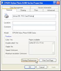 Drivers & software download drivers or software for your product. Set Up Epson Artisan 50 For Inkjet Pvc Card Printing On Windows Xp