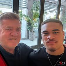 PSM Co-Founder Gavin Orr caught up with Alvin Chong Nee, Patty Moi Moi and  Eddie Ieremia when he was in New Zealand to go over their mid season  review. #pacificsportsmanagement #teampsm #rugbyleague #